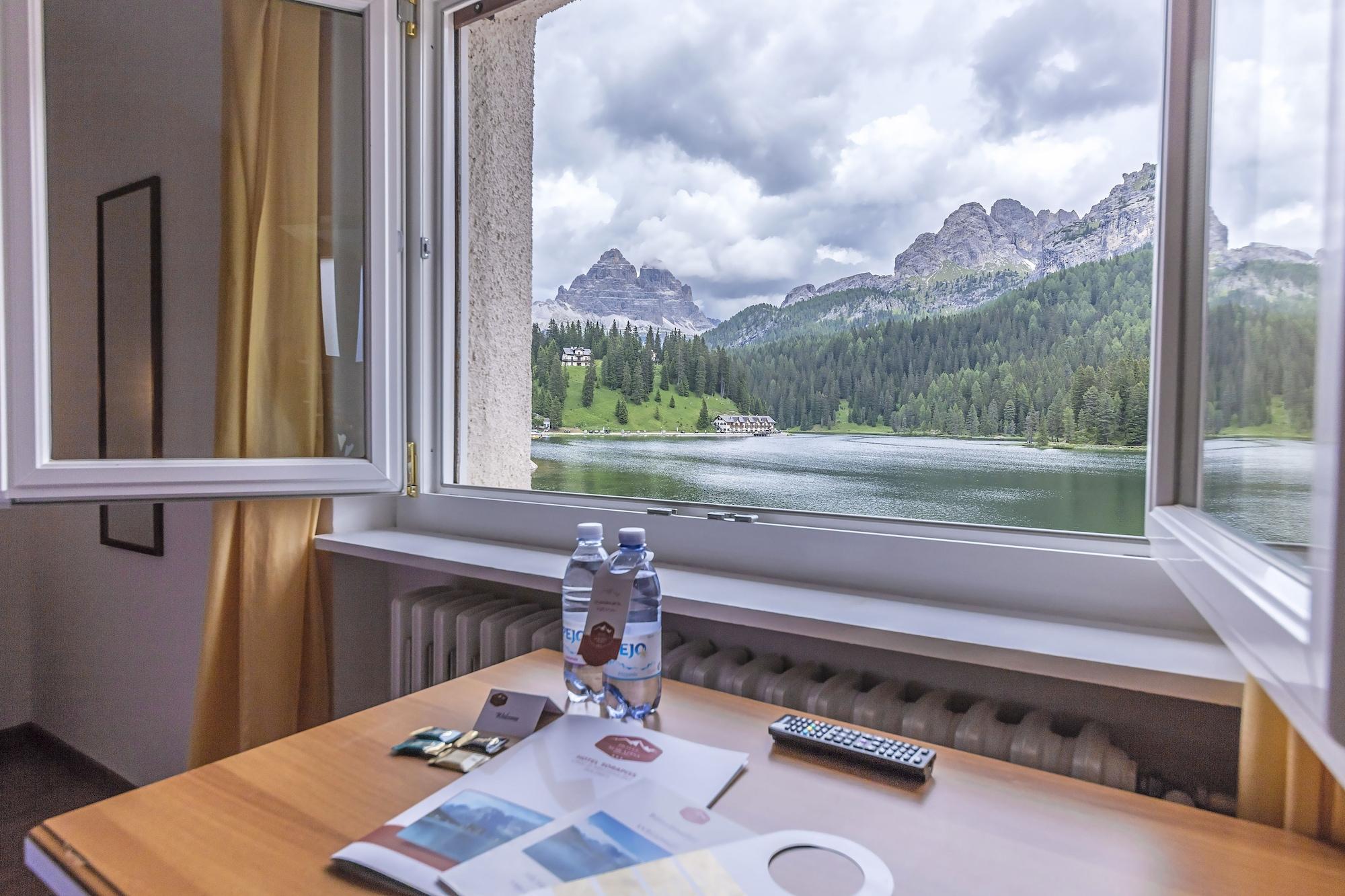 Hotel Sorapiss Misurina Bagian luar foto